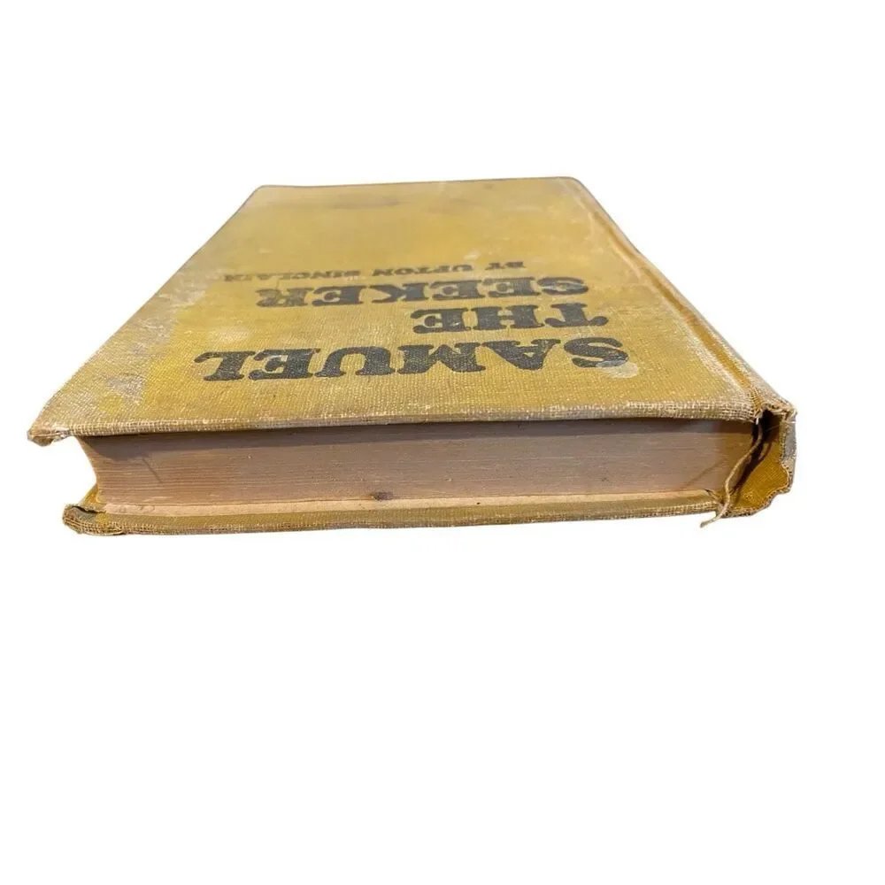 Samuel The Seeker by Upton Sinclair Hardcover Book Vintage Novel